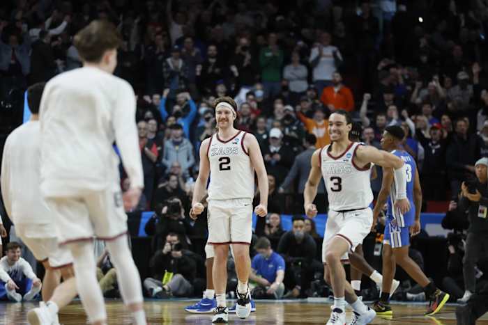 Drew Timme had 21 points and Nembhard knocked down two threes in the second while also hitting all of his free throws in crunch time (Photo courtesy of Soobum Im - USA TODAY Sports).